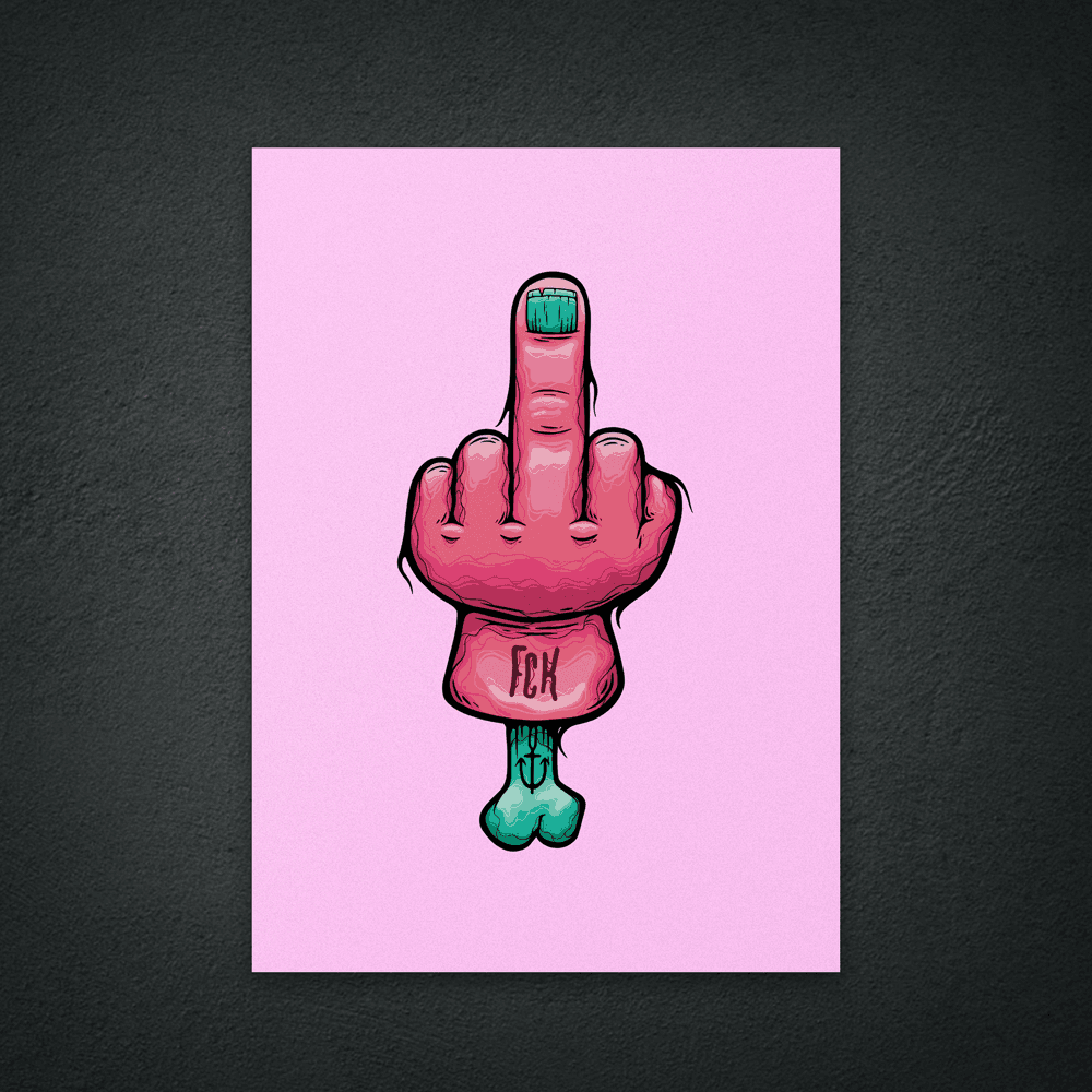 Postkarte FCK